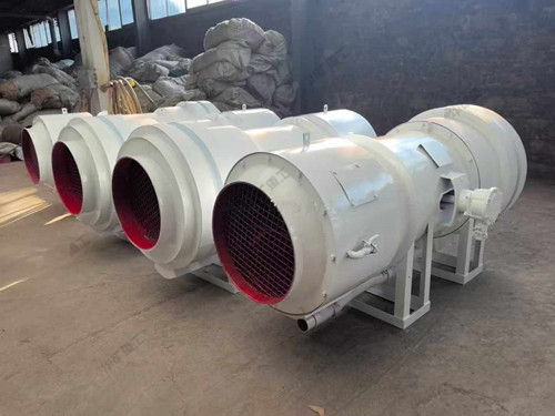 华矿集团热销产品矿用风机发往陕西