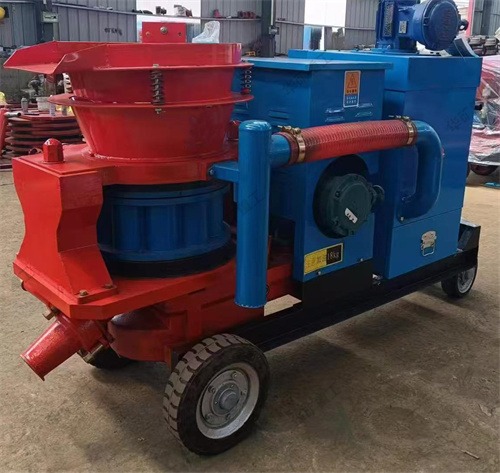 华矿集团热销产品混凝土喷射机发往辽宁