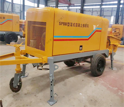 华矿集团热销产品湿式混凝土喷射机发往陕西