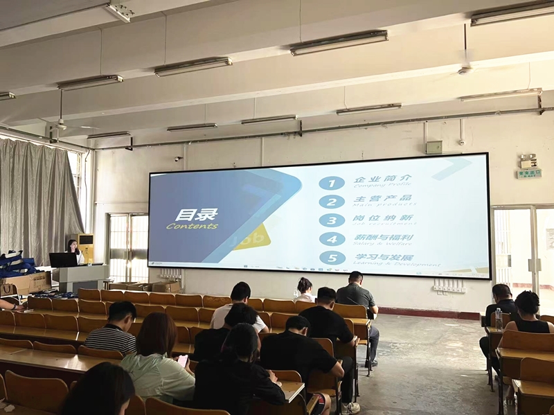 华矿集团应邀参加济宁职业技术学院实习宣讲会